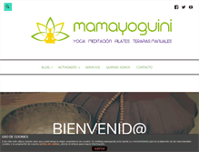 Tablet Screenshot of mamayoguini.com